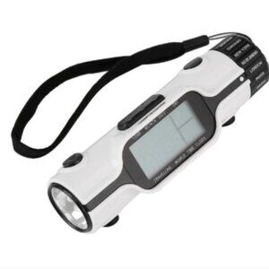 2008 Tech Tools World Time Traveler Alarm Clock and Flashlight Thermometer New